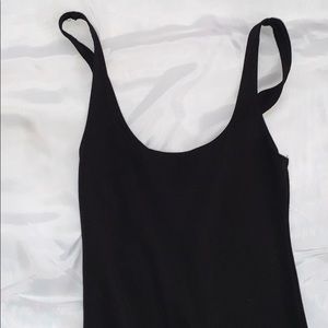 Bodycon black dress